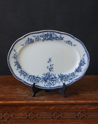 Cauldon bwm blau - blau, blumen