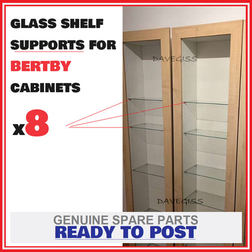 Ikea bertby glas regalträger - bertby,