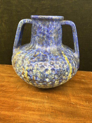 Vintage bretby art blaue - art,